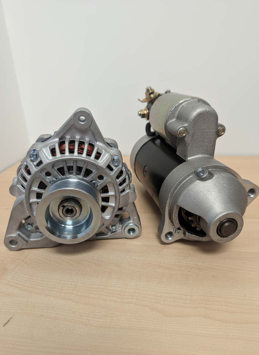 STARTER MOTORS & ALTERNATORS