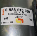 Bosch 12V 0.7kW Starter Motor (Part No. 0986010030)