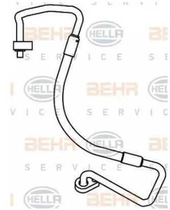 Ford Focus XR5 Turbo / ST225 2.5L A/C High-Pressure Hose Pipe – 6M5H-19N601-AE