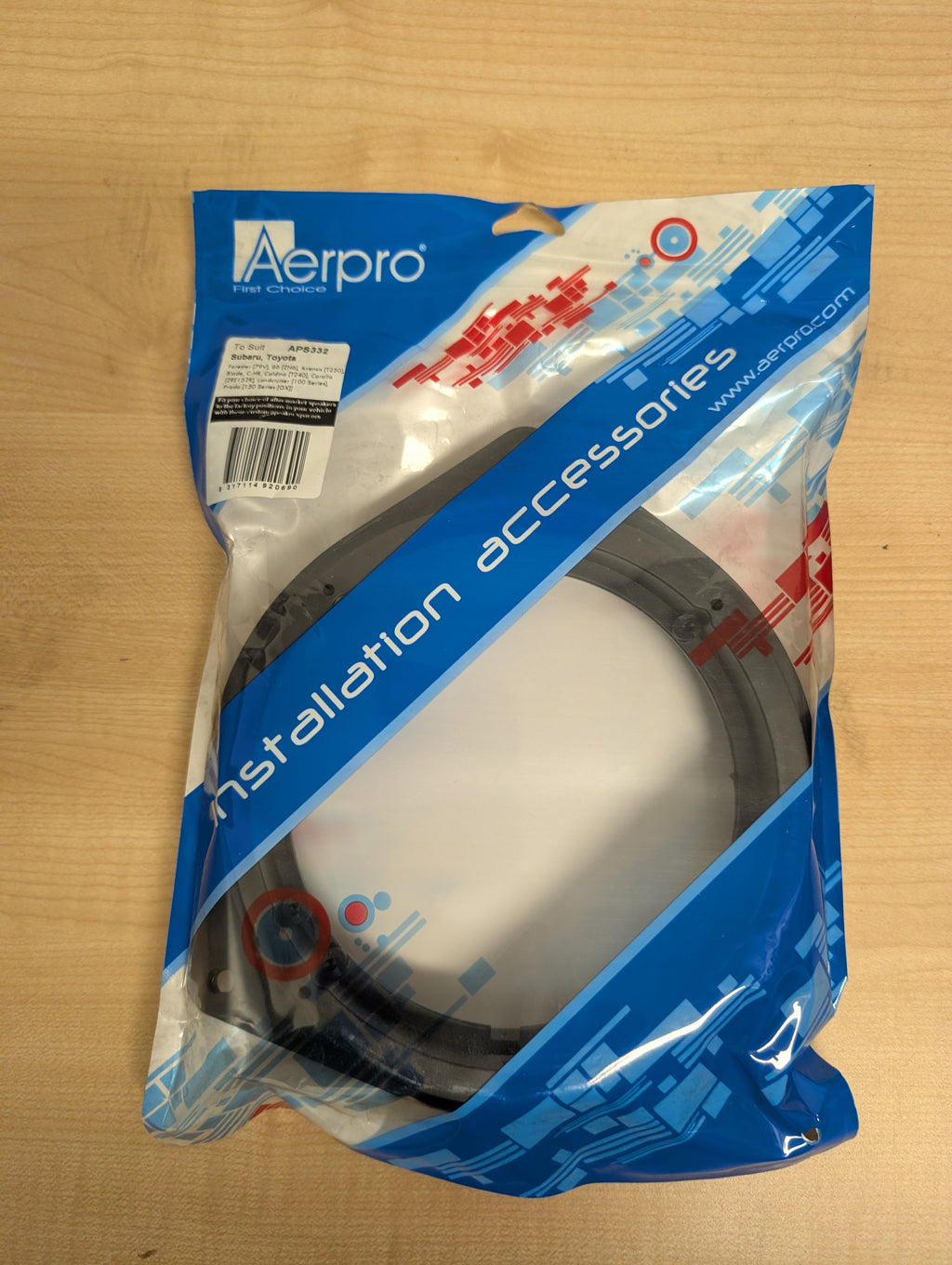 APS332: Speaker spacer to suit TOYOTA ISUZU SUBARU