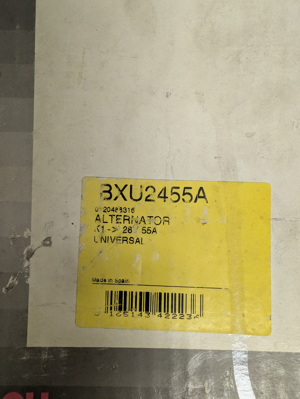 Genuine Bosch 24V 55A Universal Heavy-Duty Alternator (BXU2455A)