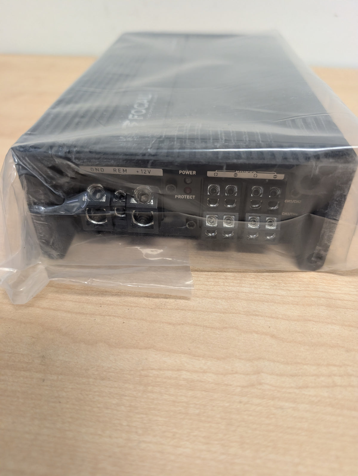 Focal Performance Expert FPX 4.800 Premium 4-Channel Class D Car Audio Amplifier (4x120W RMS @ 4Ω)