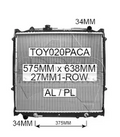 PRADO RZJ/VZJ Auto. '96-03 HILUX SURF Auto. '96-02 4 RUNNER Petrol Auto. '96-02 TOY020PACA